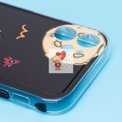 Чехол-накладка для Apple iPhone 12 mini - (002) (черный) - SC233