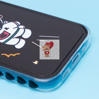 Чехол-накладка для Apple iPhone 12 mini - (002) (черный) - SC233