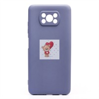 Чехол-накладка для Xiaomi Poco X3 Pro (серый) Activ Full Original Design Чехол-накладка для Xiaomi Poco X3 Pro (серый) Activ Full Original Design