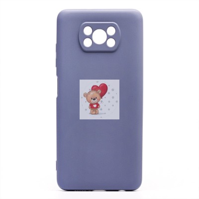 Чехол-накладка для Xiaomi Poco X3 Pro (серый) Activ Full Original Design Чехол-накладка для Xiaomi Poco X3 Pro (серый) Activ Full Original Design