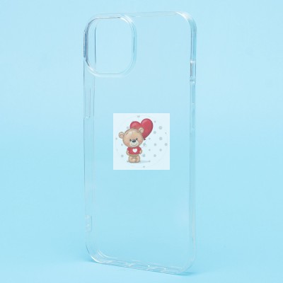 Чехол-накладка для Apple iPhone 13 (прозрачный) - Ultra Slim Чехол-накладка для Apple iPhone 13 (прозрачный) - Ultra Slim