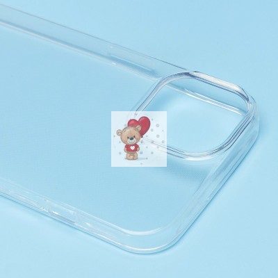 Чехол-накладка для Apple iPhone 13 (прозрачный) - Ultra Slim Чехол-накладка для Apple iPhone 13 (прозрачный) - Ultra Slim