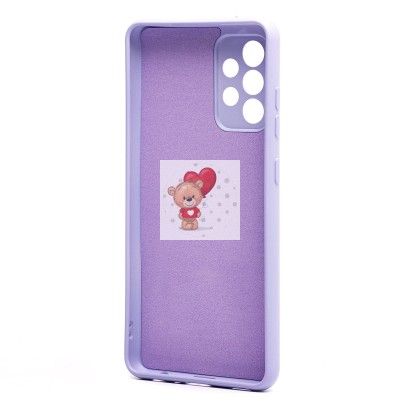 Чехол-накладка для Samsung A528 Galaxy A52s (фиолетовый) Activ Full Original Design