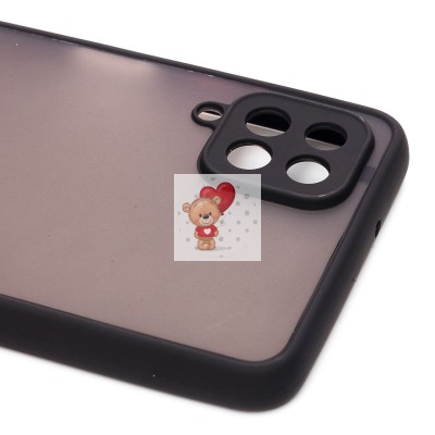 Чехол-накладка для Samsung M127 Galaxy M12 (черный/черный) - PC041 Чехол-накладка для Samsung M127 Galaxy M12 (черный/черный) - PC041