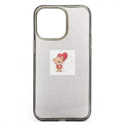 Чехол-накладка для Apple iPhone 13 (черный) - SC123