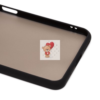 Чехол-накладка для Xiaomi Mi 11 Lite (черный/черный) - PC041 Чехол-накладка для Xiaomi Mi 11 Lite (черный/черный) - PC041