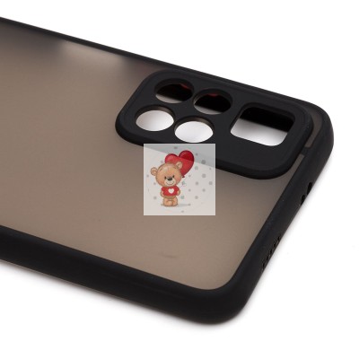 Чехол-накладка для Xiaomi Redmi Note 11 5G (черный/черный) - PC041 Чехол-накладка для Xiaomi Redmi Note 11 5G (черный/черный) - PC041