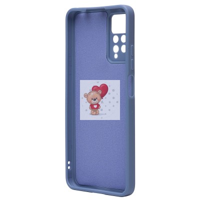 Чехол-накладка для Xiaomi Redmi Note 11 Pro 5G Global (серый) Activ Full Original Design Чехол-накладка для Xiaomi Redmi Note 11 Pro 5G Global (серый) Activ Full Original Design