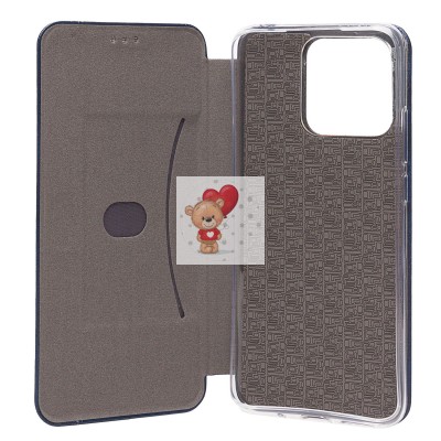 Чехол-книжка для Xiaomi Redmi 10C открытие вбок (синий) - BC002 Чехол-книжка для Xiaomi Redmi 10C открытие вбок (синий) - BC002