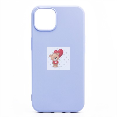 Чехол-накладка для Apple iPhone 14 (светло-фиолетовый) Activ Full Original Design