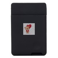 Картхолдер футляр для карт на клеевой основе (черный) - CH04 Картхолдер футляр для карт на клеевой основе (черный) - CH04