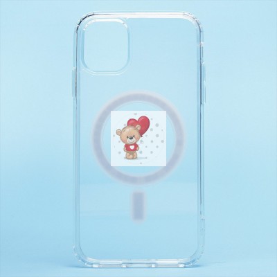 Чехол-накладка для Apple iPhone 11 (прозрачный) - SM006 SafeMag Чехол-накладка для Apple iPhone 11 (прозрачный) - SM006 SafeMag