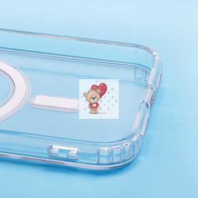 Чехол-накладка для Apple iPhone 11 (прозрачный) - SM006 SafeMag