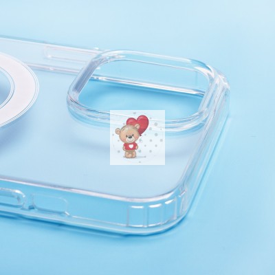 Чехол-накладка для Apple iPhone 13 Pro Max (прозрачный) - SM006 SafeMag