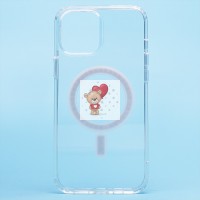 Чехол-накладка для Apple iPhone 12 Pro Max (прозрачный) - SM006 SafeMag Чехол-накладка для Apple iPhone 12 Pro Max (прозрачный) - SM006 SafeMag