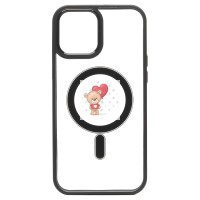 Чехол-накладка для Apple iPhone 12 Pro Max (черный) - SM004 SafeMag Чехол-накладка для Apple iPhone 12 Pro Max (черный) - SM004 SafeMag