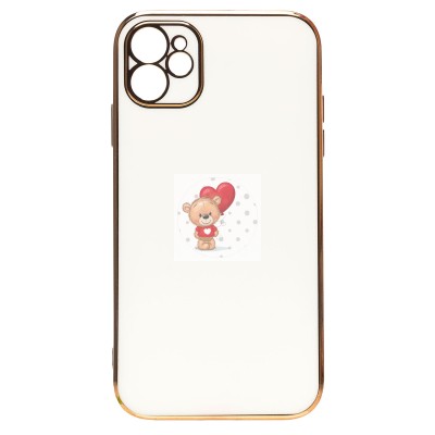 Чехол-накладка для Apple iPhone 11 (белый) - SC301 Чехол-накладка для Apple iPhone 11 (белый) - SC301