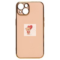 Чехол-накладка для Apple iPhone 13 (светло-розовый) - SC301