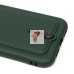 Чехол-накладка для Apple iPhone 11 (темно-зеленый) - SC304 с картхолдером