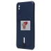 Чехол-накладка для Xiaomi Redmi 9i (темно-синий) - SC304 с картхолдером Чехол-накладка для Xiaomi Redmi 9i (темно-синий) - SC304 с картхолдером