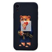 Чехол-накладка для Apple iPhone XR - (003) (черный) - SC307