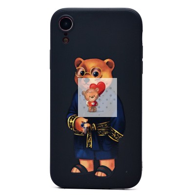 Чехол-накладка для Apple iPhone XR - (003) (черный) - SC307