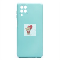 Чехол-накладка для Samsung A125 Galaxy A12 (мятный) Activ Full Original Design