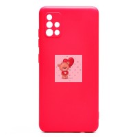 Чехол-накладка для Samsung A515 Galaxy A51 (розовый) Activ Full Original Design