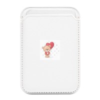 Картхолдер футляр для карт с анимацией (белый) - SafeMag Картхолдер футляр для карт с анимацией (белый) - SafeMag