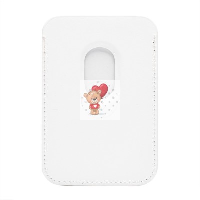 Картхолдер футляр для карт с анимацией (белый) - SafeMag Картхолдер футляр для карт с анимацией (белый) - SafeMag