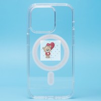 Чехол-накладка для Apple iPhone 14 Pro (прозрачный) - SM006 SafeMag