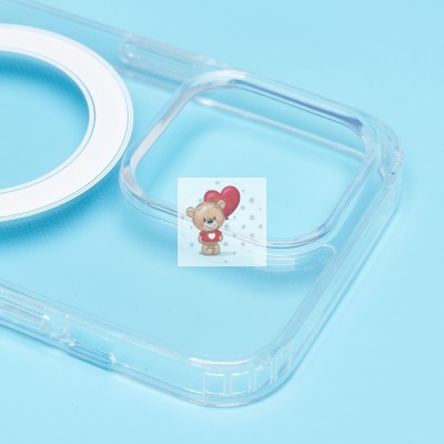 Чехол-накладка для Apple iPhone 14 Pro (прозрачный) - SM006 SafeMag