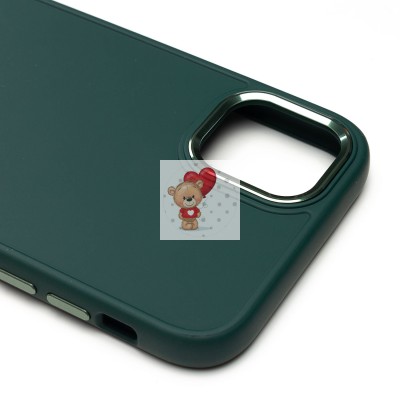 Чехол-накладка для Apple iPhone 11 (темно-зеленый) - SC311