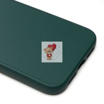 Чехол-накладка для Apple iPhone 11 (темно-зеленый) - SC311