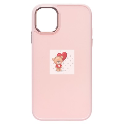 Чехол-накладка для Apple iPhone 11 (светло-розовый) - SC311