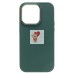 Чехол-накладка для Apple iPhone 14 Pro (зеленый) - SC311