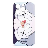 Чехол-накладка для Apple iPhone 14 Pro - (87) (серый) Luxo Creative