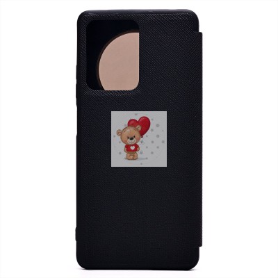 Чехол-книжка для Xiaomi Redmi Note 12 Pro+ (черный) - BC003 Чехол-книжка для Xiaomi Redmi Note 12 Pro+ (черный) - BC003