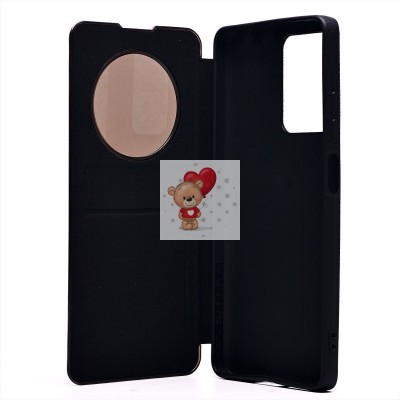 Чехол-книжка для Xiaomi Redmi Note 12 Pro+ (черный) - BC003 Чехол-книжка для Xiaomi Redmi Note 12 Pro+ (черный) - BC003