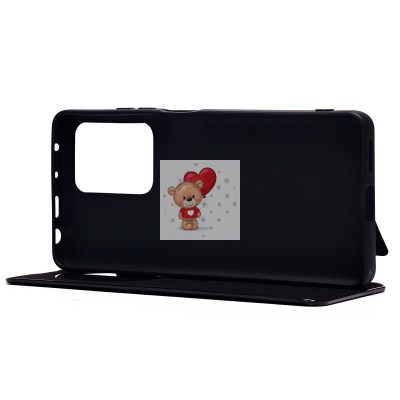 Чехол-книжка для Xiaomi Redmi Note 12 Pro+ (черный) - BC003 Чехол-книжка для Xiaomi Redmi Note 12 Pro+ (черный) - BC003