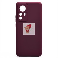 Чехол-накладка для Xiaomi 12T Pro (бордовый) Activ Full Original Design Чехол-накладка для Xiaomi 12T Pro (бордовый) Activ Full Original Design