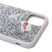 Чехол-накладка для Apple iPhone 11 россыпь кристаллов (серебяный) - PC071 POSH SHINE Чехол-накладка для Apple iPhone 11 россыпь кристаллов (серебяный) - PC071 POSH SHINE