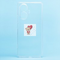 Чехол-накладка для OPPO realme 10 Pro+ (прозрачный) - Ultra Slim