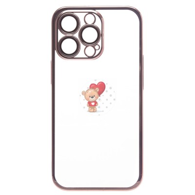 Чехол-накладка для Apple iPhone 13 Pro Max (розовое золото) - PC073 с закрытой камерой Чехол-накладка для Apple iPhone 13 Pro Max (розовое золото) - PC073 с закрытой камерой