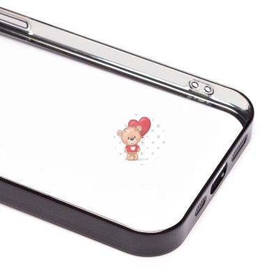 Чехол-накладка для Apple iPhone 13 (черный) - PC073 с закрытой камерой