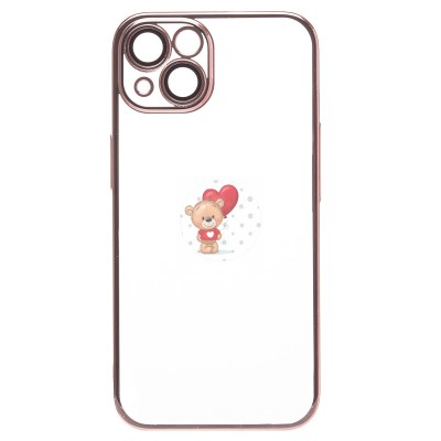 Чехол-накладка для Apple iPhone 13 (розовое золото) - PC073 с закрытой камерой Чехол-накладка для Apple iPhone 13 (розовое золото) - PC073 с закрытой камерой