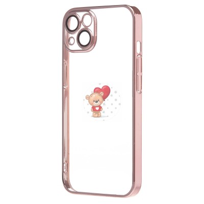 Чехол-накладка для Apple iPhone 13 (розовое золото) - PC073 с закрытой камерой Чехол-накладка для Apple iPhone 13 (розовое золото) - PC073 с закрытой камерой