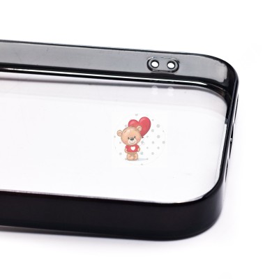 Чехол-накладка для Apple iPhone 14 Pro (черный) - PC073 с закрытой камерой Чехол-накладка для Apple iPhone 14 Pro (черный) - PC073 с закрытой камерой