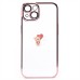 Чехол-накладка для Apple iPhone 14 (розовое золото) - PC073 с закрытой камерой