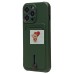 Чехол-накладка для Apple iPhone 14 Pro (темно-зеленый) - SC304 с картхолдером Чехол-накладка для Apple iPhone 14 Pro (темно-зеленый) - SC304 с картхолдером